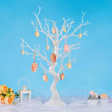 White Artificial Tree for Tree Centerpiece for Weddings Christmas Birthday Party Home Indoor Outdoor Decoration 23 Inches