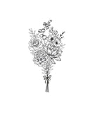 Custom Birth Flower Bouquet – Personalized Family Birth Month Tattoo Design 🌸✨