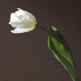 1pcs New Silk Luxury Parrot Tulip 60cm Artificial Flower Real Touch Fake Flower Bouquet For Wedding Decoration Home Garen Decor