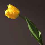 1pcs New Silk Luxury Parrot Tulip 60cm Artificial Flower Real Touch Fake Flower Bouquet For Wedding Decoration Home Garen Decor