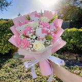 Hello Kitty &amp; Kuromi Bouquet – Cute &amp; Colorful Artificial Flowers Bouquet 🎀🌸