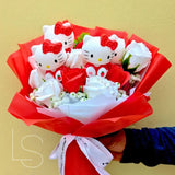 Sanrio Hello Kitty Flower Bouquet – Cute Sanrio Kitties Flower Arrangement 🎀🌸
