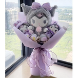 Sanrio Bouquet – Hello Kitty & Flower Melody Plush Bouquet 🎀🌸
