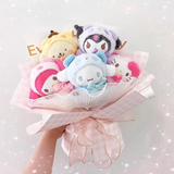 Sanrio Bouquet – Hello Kitty & Flower Melody Plush Bouquet 🎀🌸