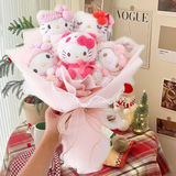 Sanrio Bouquet – Hello Kitty & Flower Melody Plush Bouquet 🎀🌸