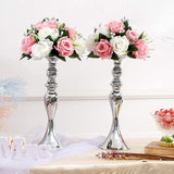 Pack of 2 Fake Flowers, Silk Rose Flowers, Suit for Wedding/Party Centerpiece Road Lead Flower Rack Decorations, 2 Pieces